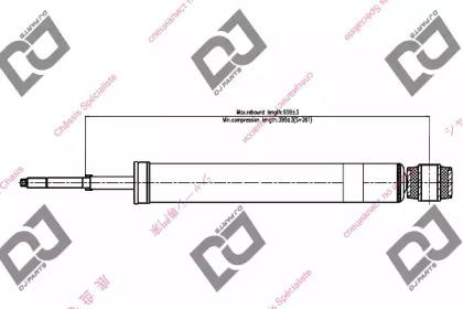 Амортизатор DJ PARTS DS1007GT